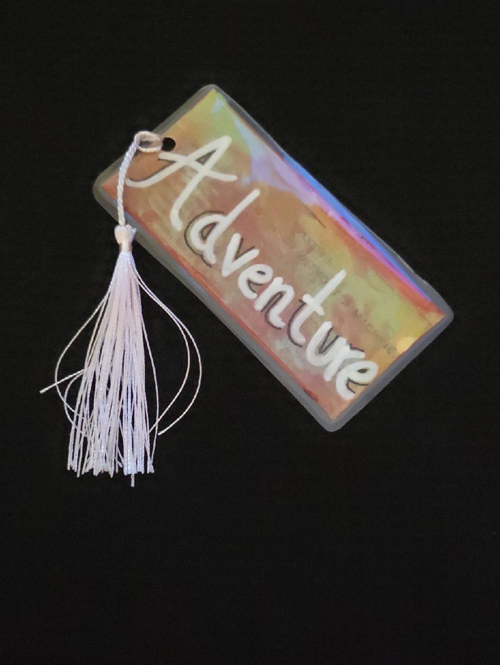 "Adventure" Tassel Bookmark